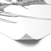 種鞘のあるカタルパツリーの妖精 ポスター (角)