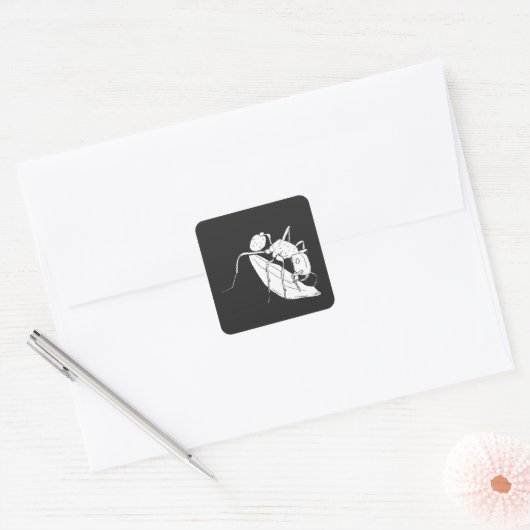 種鞘🐜アリ スクエアシール (封筒)