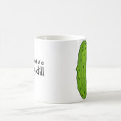 種類の大事のディル・ピクルス コーヒーマグカップ (中央)