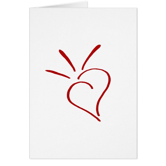 種類ハート赤 –  (正面)