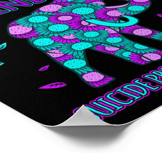 種類自殺防止認識度支援Gr ポスター (角)