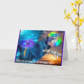 種類通知グリーティングカード カード (黄色い花)