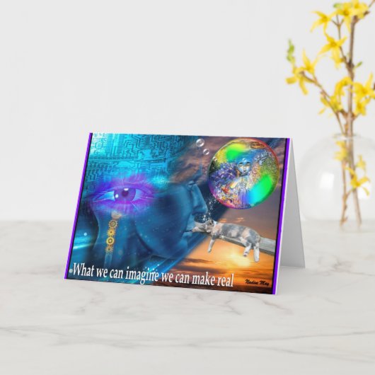 種類通知グリーティングカード カード (黄色い花)