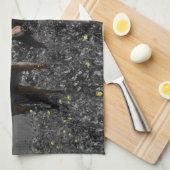 種馬のスパー キッチンタオル (四つ折り)