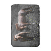 種馬のスパー バスマット (正面縦)