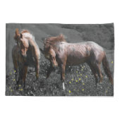 種馬のスパー 枕カバー (裏面-左)