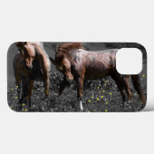 種馬のスパー Case-Mate iPhoneケース (裏面 (横))