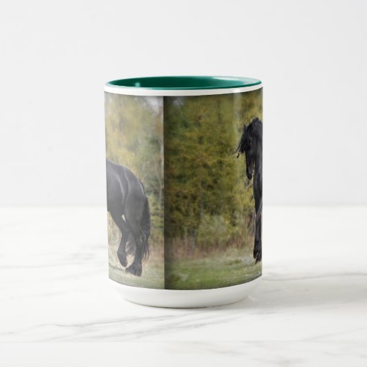 種馬の支柱 マグカップ (中央)