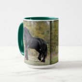 種馬の支柱 マグカップ (正面左)