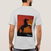 種馬 Tシャツ (裏面)