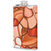 種、珊瑚、赤などの丸い形 フラスク (左)