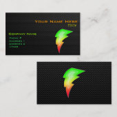 稲妻お洒落ボルト 名刺 (正面/裏面)