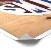 稲妻がスマイルを打つ ポスター (角)