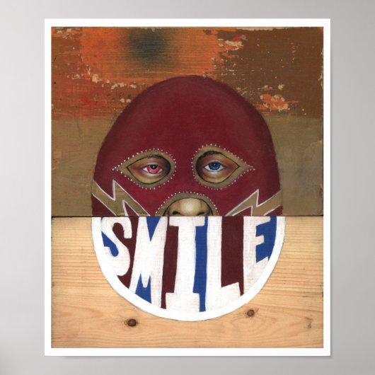 稲妻がスマイルを打つ ポスター (正面)