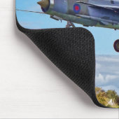 稲妻のジェット機 マウスパッド (コーナー)