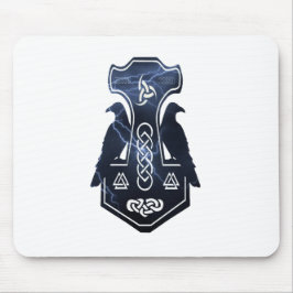 稲妻のトールのマウスパッド マウスパッド