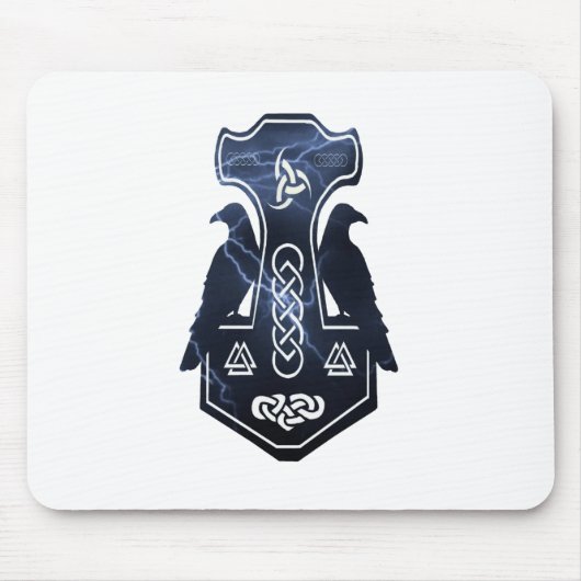 稲妻のトールのマウスパッド マウスパッド (正面)