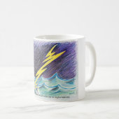 稲妻のマグ コーヒーマグカップ (正面右)