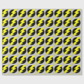 稲妻の円 ラッピングペーパー (フラット)