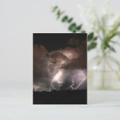 稲妻の壮大な力。 ポストカード (スタンド正面)