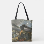 稲妻の急行列車1863年 トートバッグ (裏面)