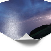 稲妻の雷雨 フォトプリント            (角)