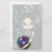 "稲妻のBringer"の文房具 便箋 (正面/裏面)