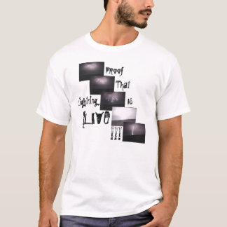 稲妻は生きています!!! Tシャツ