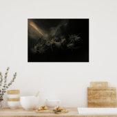 稲妻は魔女の群れを殴った、やり直し ポスター (キッチン)