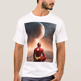 稲妻を呼ぶスーパーヒーローTシャツ – 落雷 Tシャツ