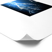 稲妻を横切って ポスター (角)