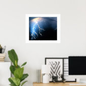 稲妻を横切って ポスター (ホームオフィス)