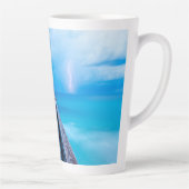 稲妻アットナバラビーチピア カフェラテマグ (右)
