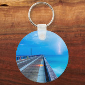 稲妻アットナバラビーチピア キーホルダー (正面)