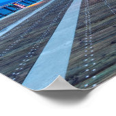 稲妻アットナバラビーチピア ポスター (角)