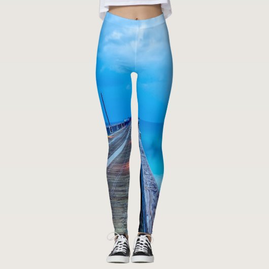 稲妻アットナバラビーチピア レギンス (正面)