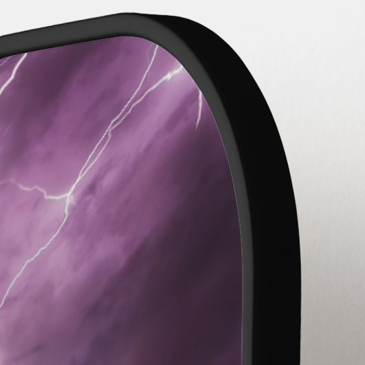 稲妻インナイトスカイサンダーストームモノグラムの ピックルボールラケット (左詳細)