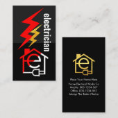稲妻オンエレクトリックホーム 名刺 (正面/裏面)