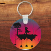 稲妻キーチェーン キーホルダー (正面)