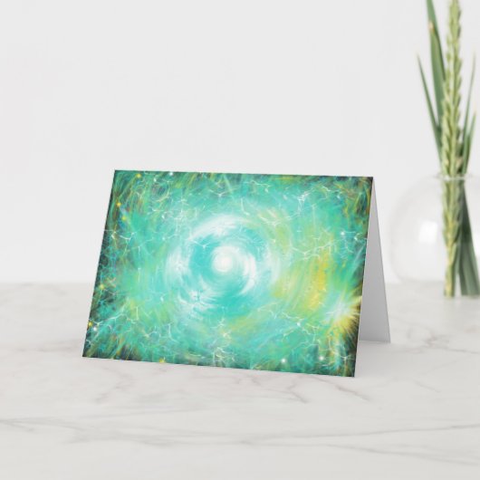 稲妻クリスマススタークリスチャンアートバイブル シーズンカード (正面)