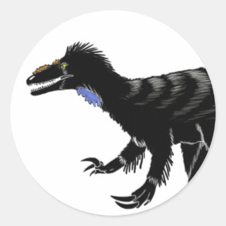 稲妻クロースモールラウンドステッカー ラウンドシール