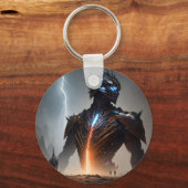 稲妻サイボーグウォリアー キーホルダー (正面)