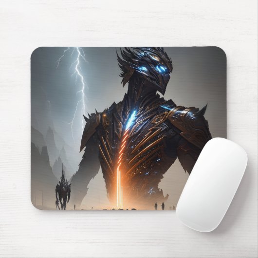 稲妻サイボーグウォリアー マウスパッド (マウス)