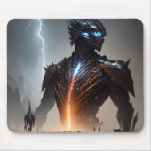 稲妻サイボーグウォリアー マウスパッド (正面)