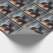 稲妻サイボーグウォリアー ラッピングペーパー (角)