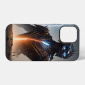 稲妻サイボーグウォリアー iPhoneケース (裏面横)