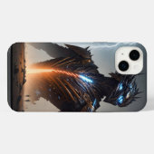 稲妻サイボーグウォリアー iPhoneケース (裏面横)