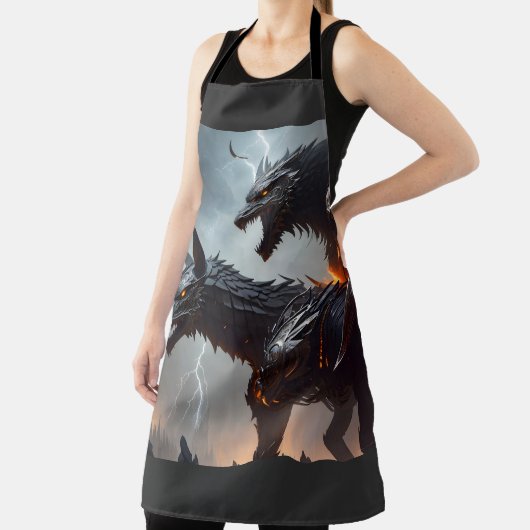 稲妻サイボーグウォルフ エプロン (インサイチュ)