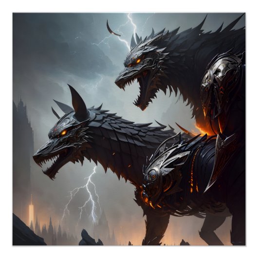 稲妻サイボーグウォルフ ポスター (正面)