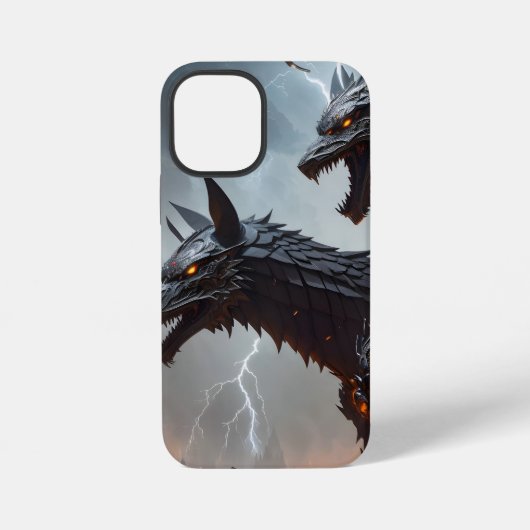 稲妻サイボーグウォルフ iPhoneケース (裏面)
